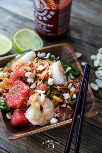vietnamietiskos salotos su greipfrutais