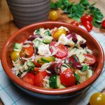 graikiškos salotos su orzo