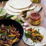 fajitos su vištiena